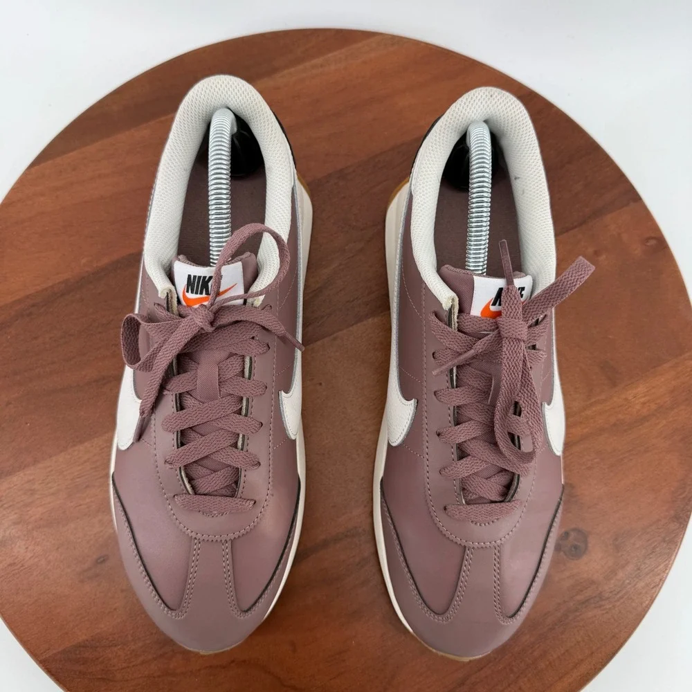 Nike Pacific Leather Smokey Mauve/White HV6430-200 Womens 10 Retro Sneaker